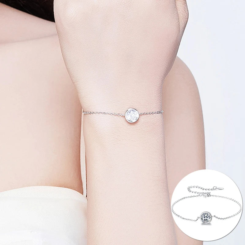 pulseira olho grego em prata 925 - bamoer