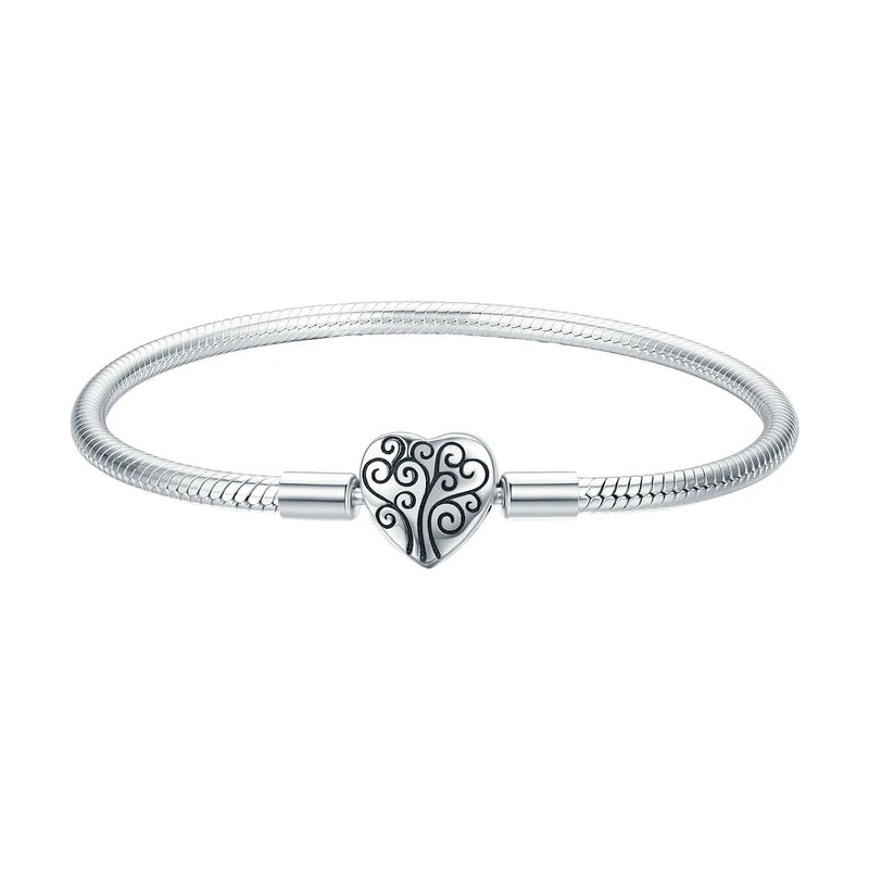 pulseira árvore da vida prata 925 - bamoer