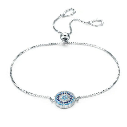 Pulseira Olho Grego em Prata 925 - Bamoer