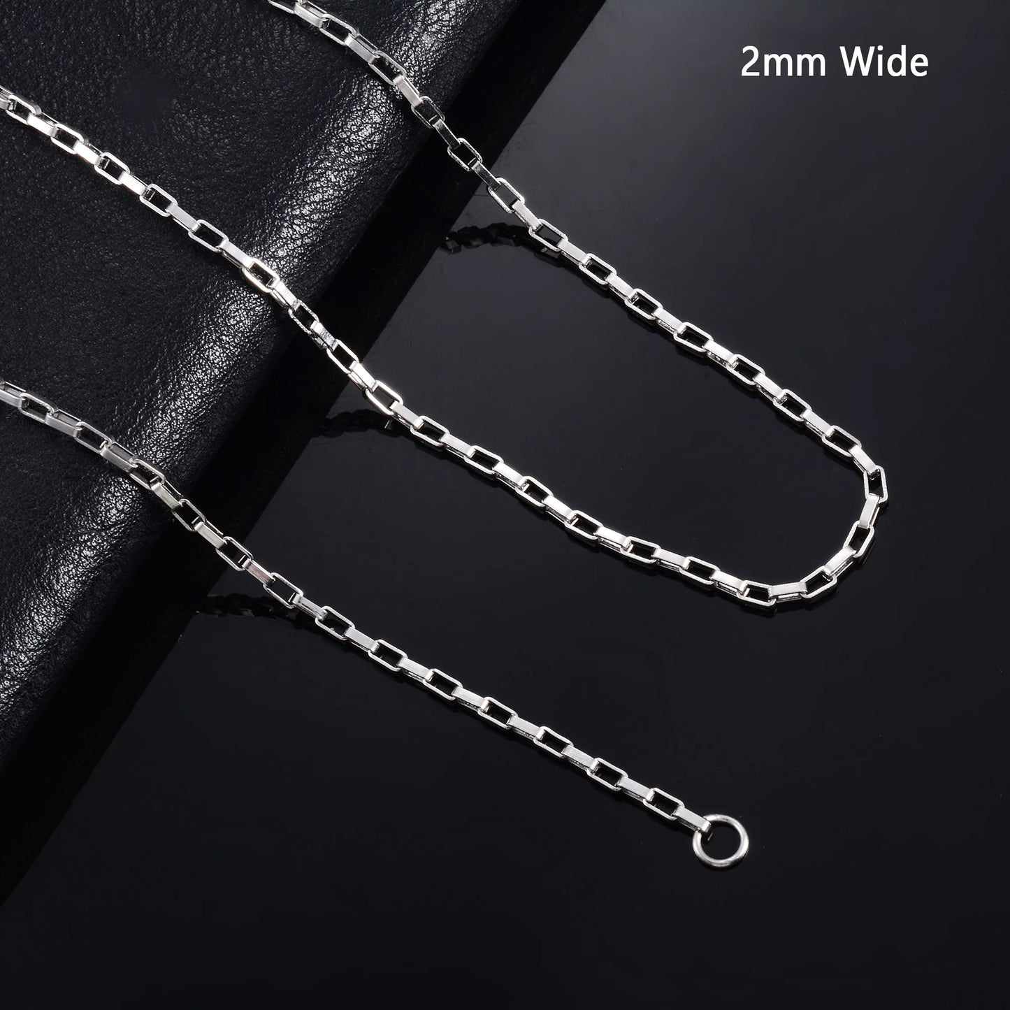 corrente aço inox cartier elos quadrado