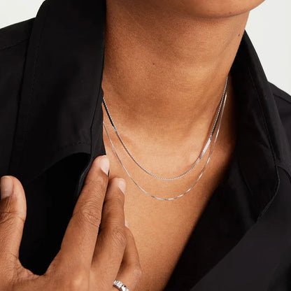 Colar Prata 925 Fina - Bamoer