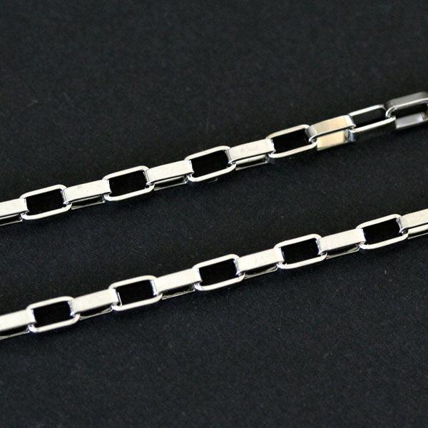 Corrente-de-Aco-Cartier-Elos-Quadrados-50cm-/-5mm