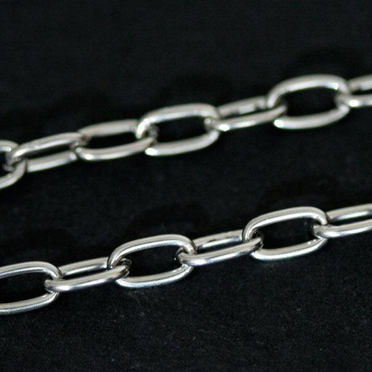 Corrente-de-Aco-Cartier-Redondo-60cm-/-4mm