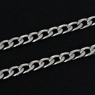 Corrente-de-Aco-Grume-Achatados-80cm-/-7mm
