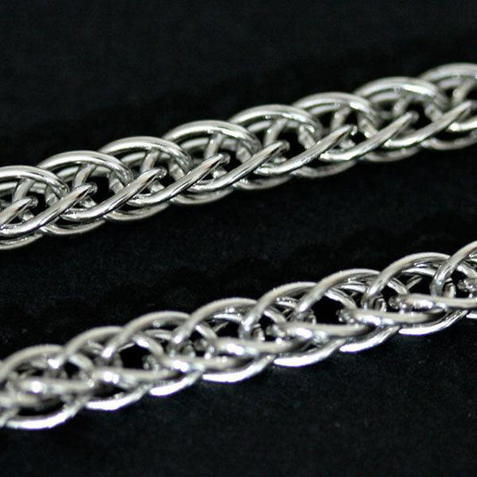 Corrente-de-Aco-Grumet-Duplo-70cm-/-4mm