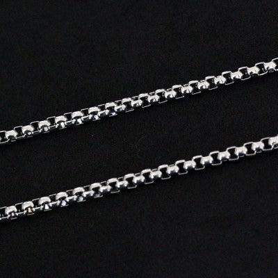 Corrente-de-Aco-Inox-Portuguesa-Grudada-70cm-/-0.4cm