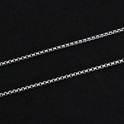 Corrente-de-Aco-Inox-Portuguesa-Grudada-70cm-/-1.5mm