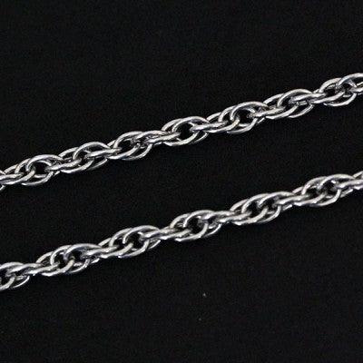 Corrente-de-Aco-Inox-Trancado-60cm-/-0.5cm