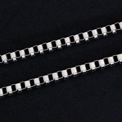 Corrente-de-Aco-Inox-Veneziana-80cm-/-0.5cm