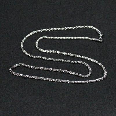 Corrente-de-Aco-Rabo-de-Rato-Trancado-70cm-/-3mm